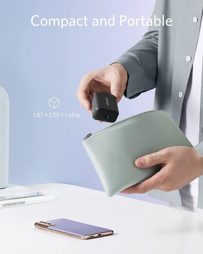 ⁦Anker PowerPort III 25W -Black⁩ - الصورة ⁦2⁩