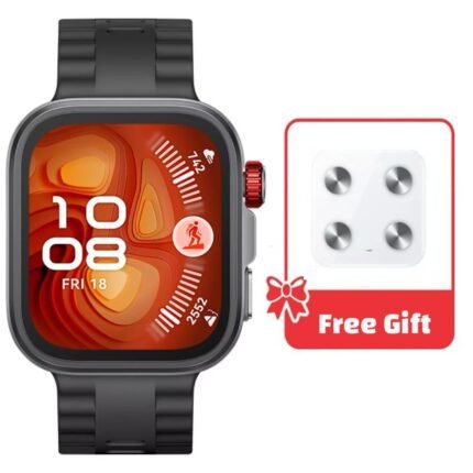 Huawei Fit 4 Pro Smart Watch – Black Free Gift (HUAWEI Scale)