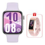 Huawei Fit 4 Smart Watch – Purple + HUAWEI Band 4 Pro