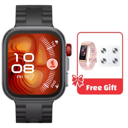 Huawei Fit 4 Pro Smart Watch – Black Free Gift (HUAWEI Band 4 Pro & Scale)