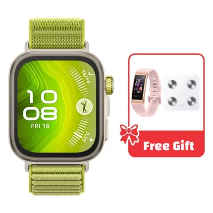 Huawei Fit 4 Pro Smart Watch – Green Free Gift (HUAWEI Band 4 Pro & Scale)