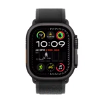 Apple Watch Ultra 2 GPS + Cellular 49mm Black Titanium Case with Black Trail Loop - S/M - Image 2