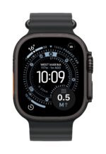 Apple Watch Ultra 3 GPS + Cellular 49mm Black Titanium Case with Black Ocean Band - الصورة 2