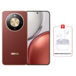 Honor X9D 5G Phone, 6.79”, 256GB, 12GB – Brown + HONOR CHOICE Earbuds X7i