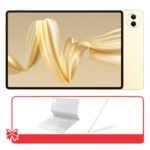 ⁦Huawei MatePad Pro Wi-Fi Tablet, 12GB RAM, 512GB, 12.2-inch, Miro-W09GK – Gold⁩ - الصورة ⁦2⁩