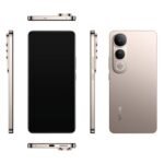 ⁦Vivo V50 Lite 5G Phone, 6.77”, 12GB RAM, 256GB - Gold⁩ - الصورة ⁦5⁩