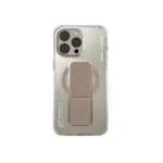⁦Skinarma AXON Mag-Charge iPhone 16 Pro with Grip-Stand – CHAMPAGNE⁩ - الصورة ⁦2⁩