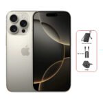 Apple iPhone 16 Pro 6.3-inch 256GB Natural Titanium