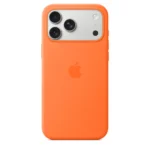 iPhone 17 Pro Max Silicone Case with MagSafe - Orange - Image 2