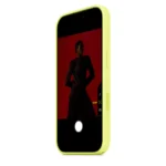 iPhone 17 Pro Max Silicone Case with MagSafe - Neon Yellow - Image 3