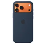 iPhone 17 Pro Max Silicone Case with MagSafe - Midnight - Image 3
