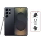 Samsung S25 Ultra 5G Phone, 6.9-inch, 12GB RAM, 256GB - Jetblack + Bundle