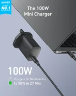 Anker Nano Charger 100W with USB-C Cable | Black - Image 2