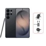 Samsung S26 Ultra 5G Phone, 12GB RAM, 256GB - Black + Bundle