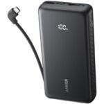 Anker Zolo Power Bank (20K, 22.5W, Built-In USB-C Cable)