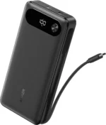 Anker Power Bank 20K 87W Built-In Usb-C Cable - Black