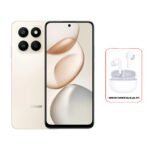 Honor X7D 5G Phone - 256GB, 8GB, 6.77” – Gold + Bundle