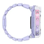 ⁦HUAWEI WATCH Kids X1 Pro, 64GB, 120-190 size, 13MP camera – Purple⁩ - الصورة ⁦3⁩