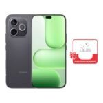 Honor 600 Lite 5G Smartphone, 8 GB RAM, 256 GB Storage, Velvet Black + Bundle