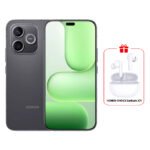 Honor 600 Lite 5G Smartphone, 8 GB RAM, 256 GB Storage, Velvet Black + Bundle