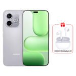 Honor 600 Lite 5G Smartphone, 8 GB RAM, 256 GB Storage, Velvet Grey + Bundle