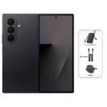 Samsung Galaxy Z Fold7 5G, 512GB - 12GB RAM Phone - jetBlack + Bundle