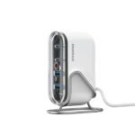 momax 1-Charge Flow 4-Port GaN Desktop Charger - 80W USB-C USB-A