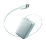 Anker Nano Power Bank (10K, 45W, Built-In Retractable USB-C Cable) - Green