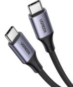 ⁦UGREEN 240W USB-C To USB-C Cable, 2M - Space Gray⁩ - الصورة ⁦3⁩