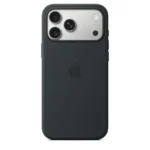 ⁦iPhone 17 Pro Max Silicone Case with MagSafe - Black⁩ - الصورة ⁦2⁩