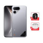 Tecno POVA Curve 2 5G Phone, 256GB, 12GB, 6.78” - Melting Silver + Bundle