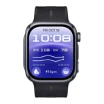 ⁦Huawei Watch D3, Black Aluminum Alloy Case with Black HNBR Strap, M/L⁩ - الصورة ⁦3⁩