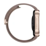 Huawei Watch D3, Gold Aluminum Alloy Case with Sand Composite Leather Strap, M/L - Image 2