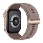 Huawei Watch D3, Gold Aluminum Alloy Case with Sand Composite Leather Strap, M/L - Image 4