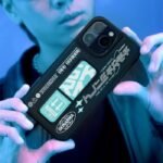 ⁦Skinarma Akarui Leather Case with Extendable Grip Stand⁩ - الصورة ⁦3⁩