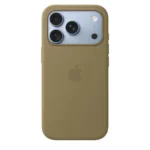 Apple Silicone Case with MagSafe for iPhone 18 Pro - Olive - Image 3