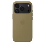 Apple Silicone Case with MagSafe for iPhone 18 Pro - Olive - Image 4