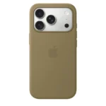 Apple Silicone Case with MagSafe for iPhone 18 Pro - Olive
