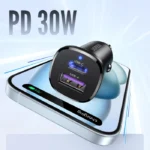 UGREEN 30W 2-ports Car Charger – Black - Image 2