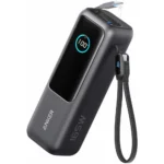 Anker Zolo Power Bank ,165W, 25000 mAh, 2 Port - Black